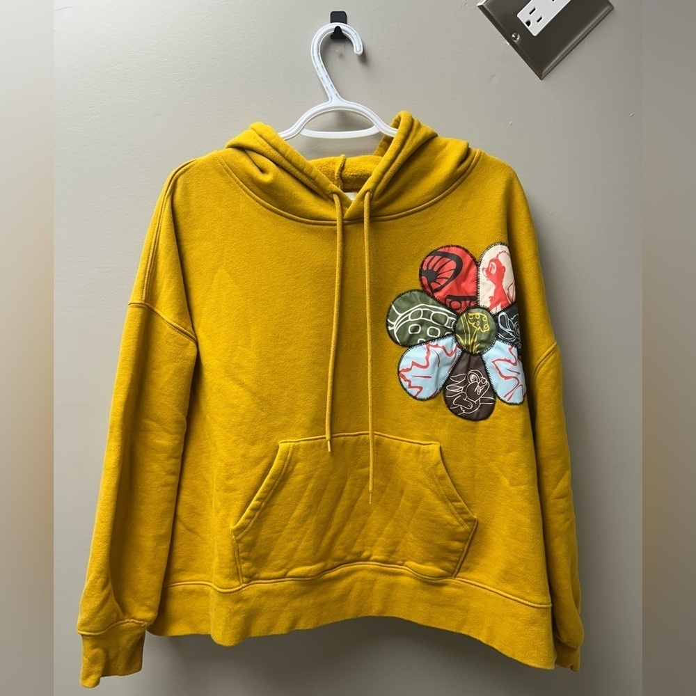 Disney Bambi Mustard Yellow Pullover‎ Hoodie